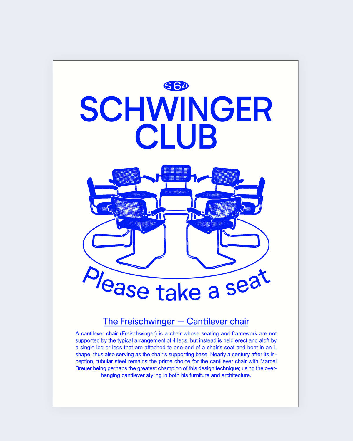 Schwinger Club Print by Moritz Moysig