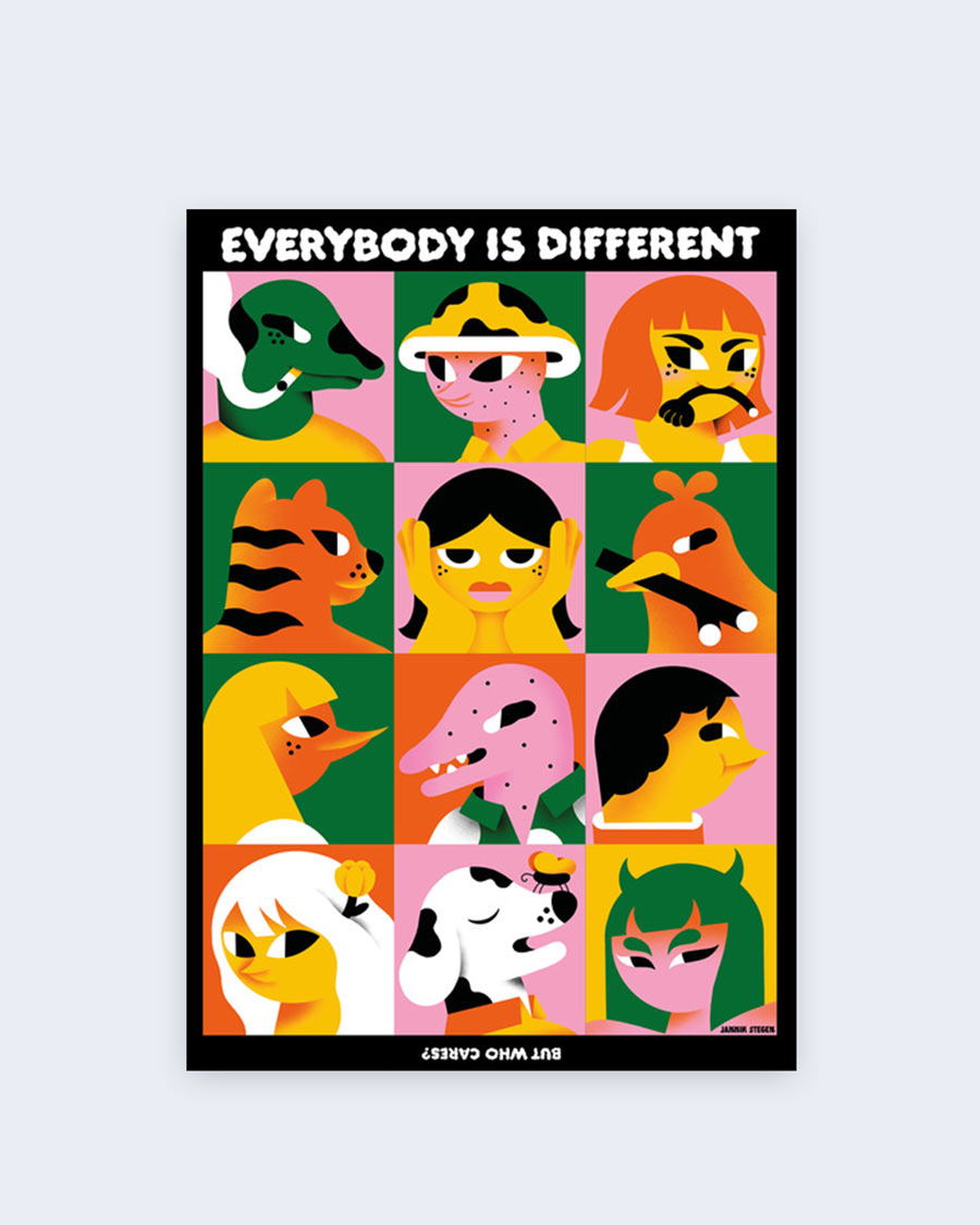 Everybody Different... BY Jannik Stegen