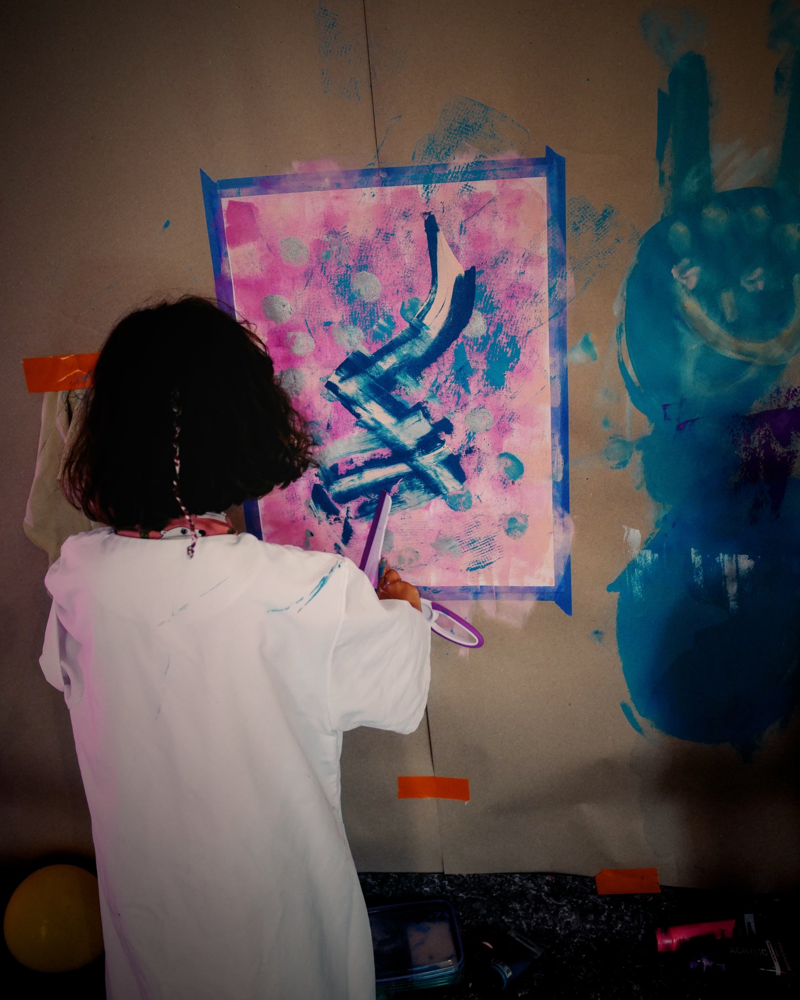 Malen mit Acryl für Kinder 22.9.