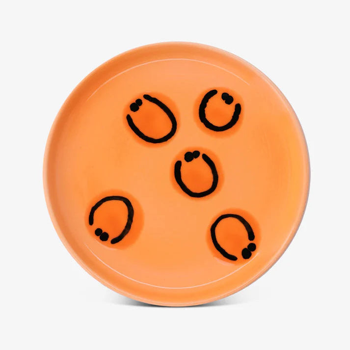 Baby Plate Kawaii - Orange Smile