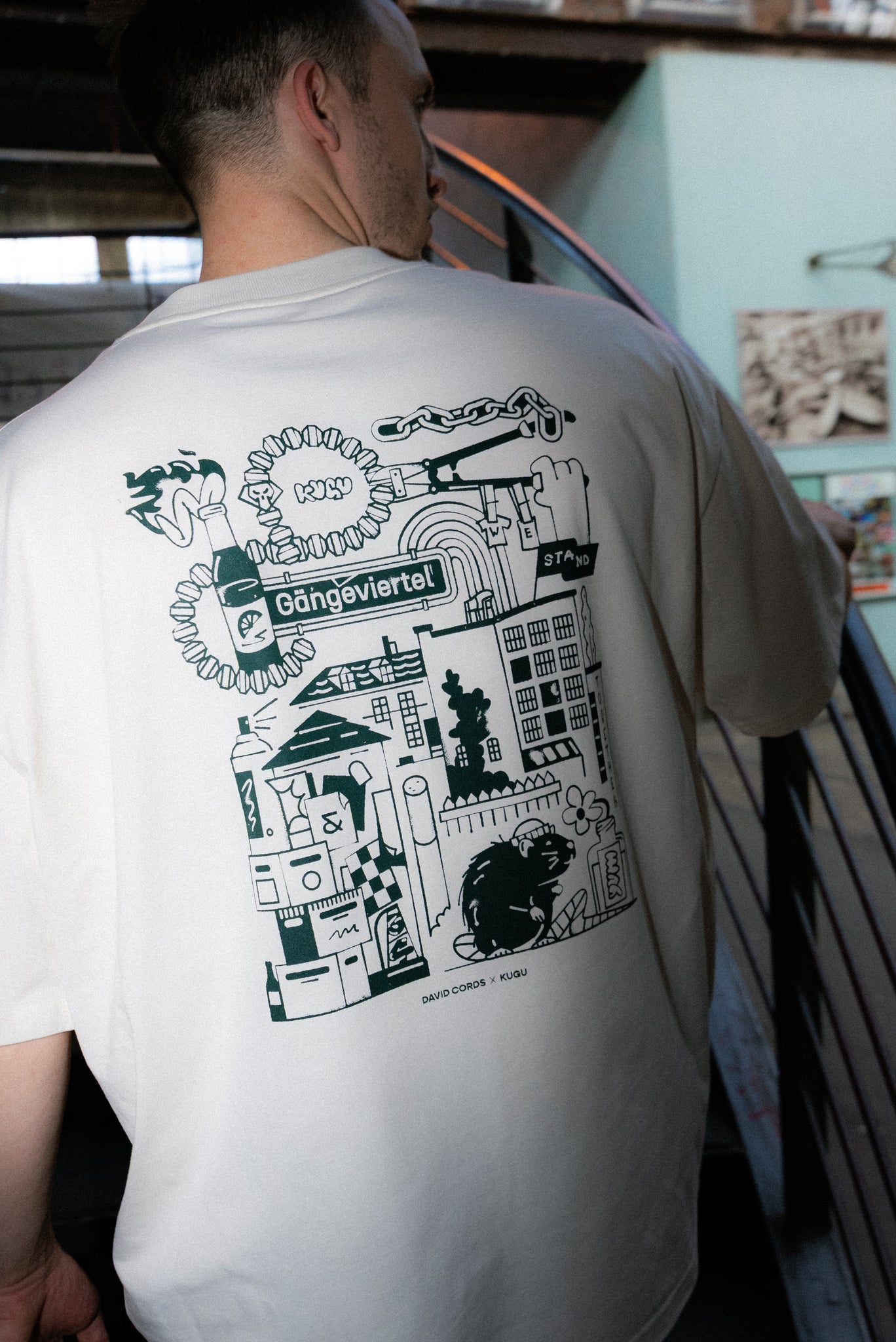 Gängeviertel Shirt by David Cords X KUGU