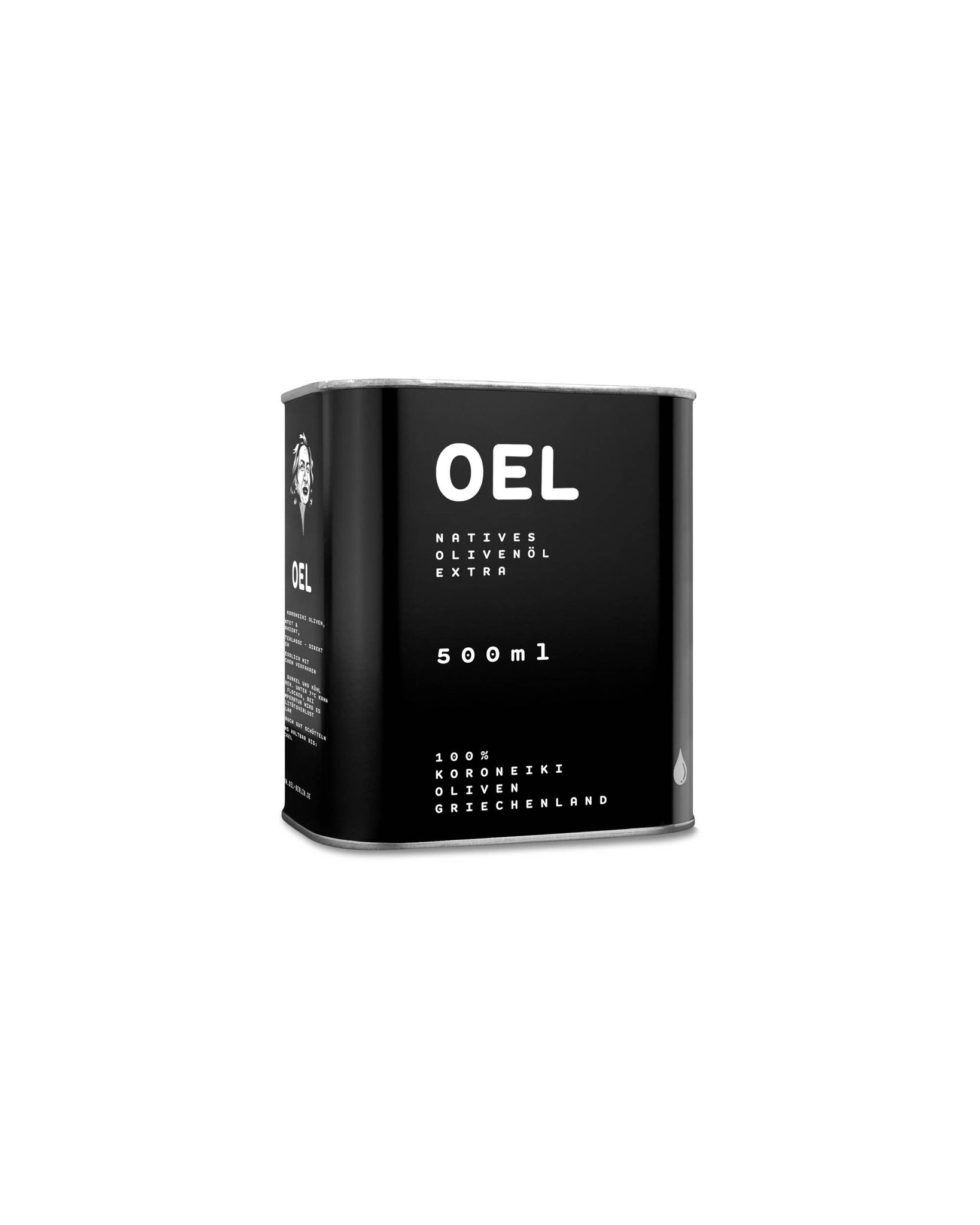 OEL 500 ml - Bio Natives Olivenöl  Extra aus Griechenland