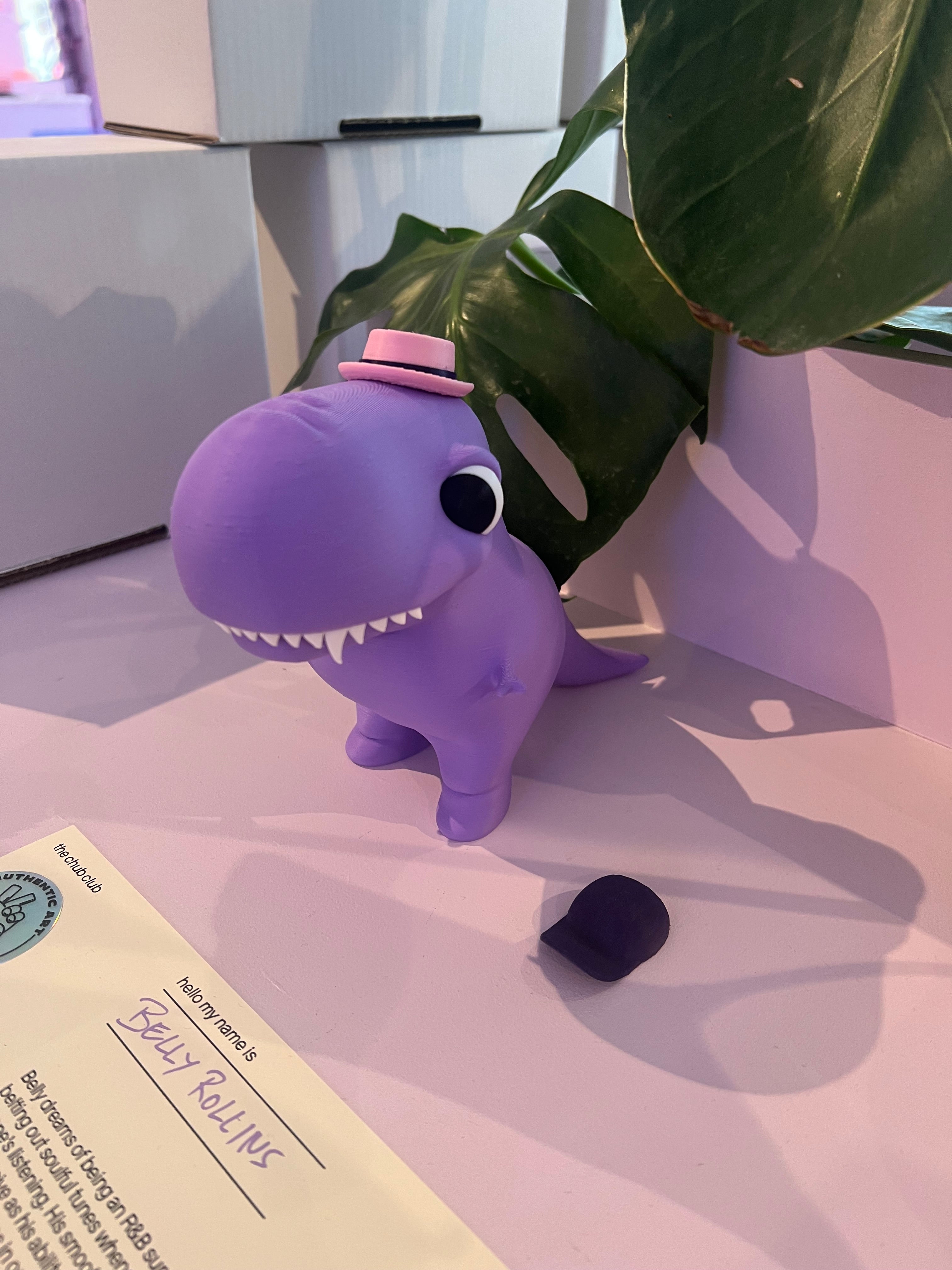 3D-Dino THE CHUB CLUB by YIPPIEHEY