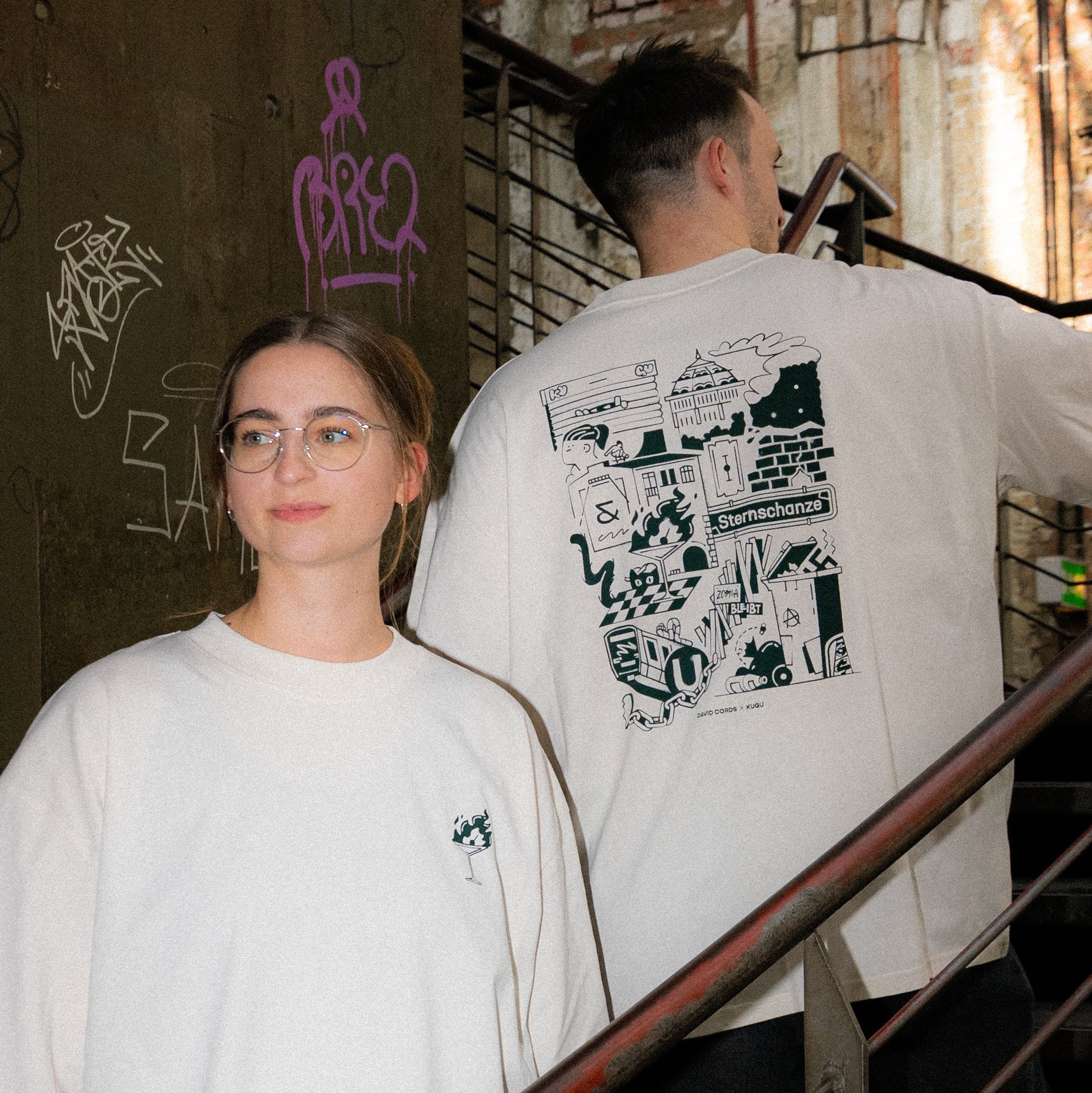 Sternschanze Shirt by David Cords X KUGU