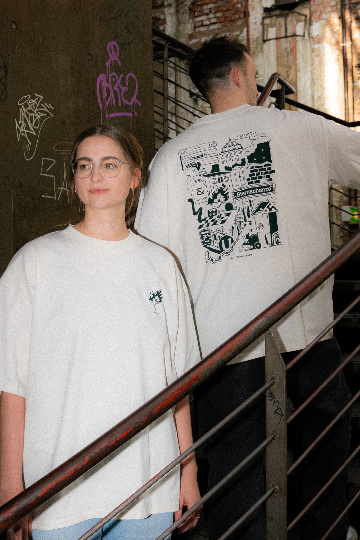 Sternschanze Shirt by David Cords X KUGU