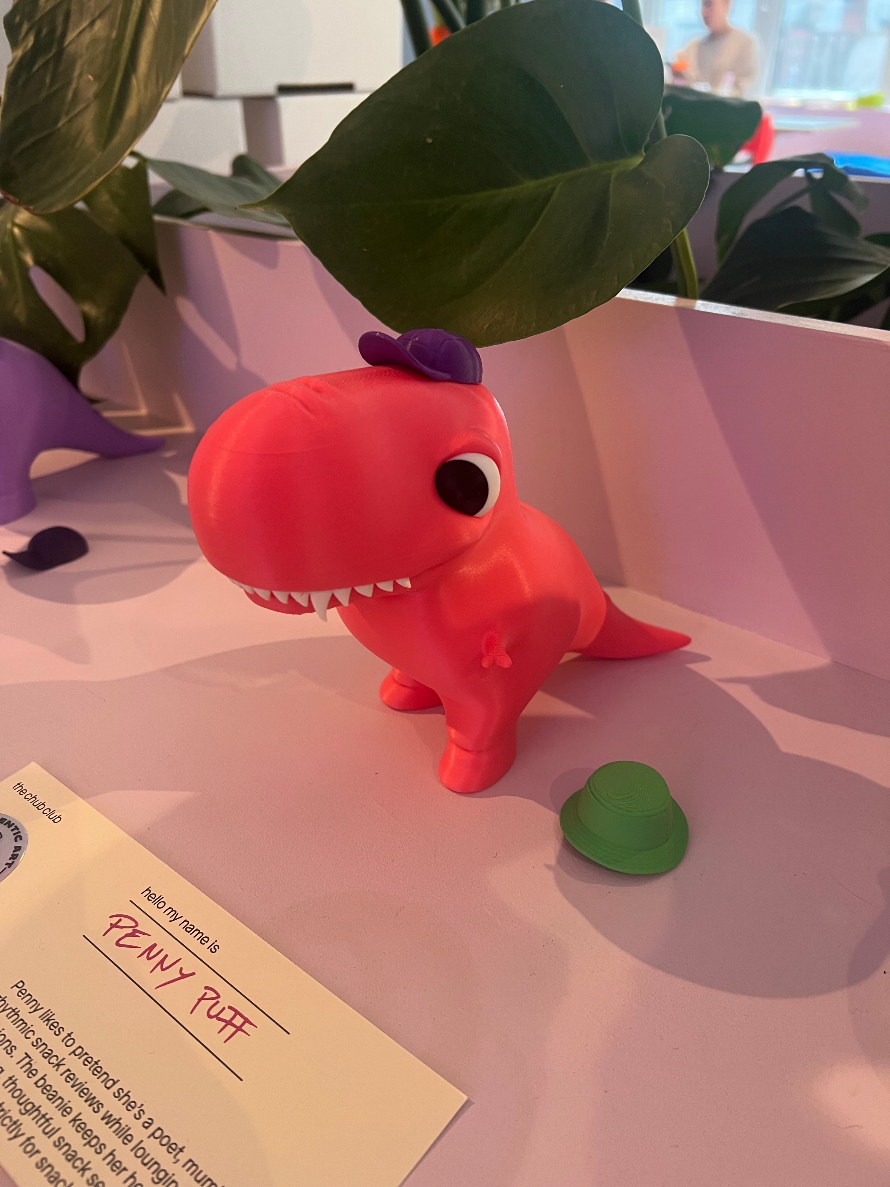 3D-Dino THE CHUB CLUB by YIPPIEHEY