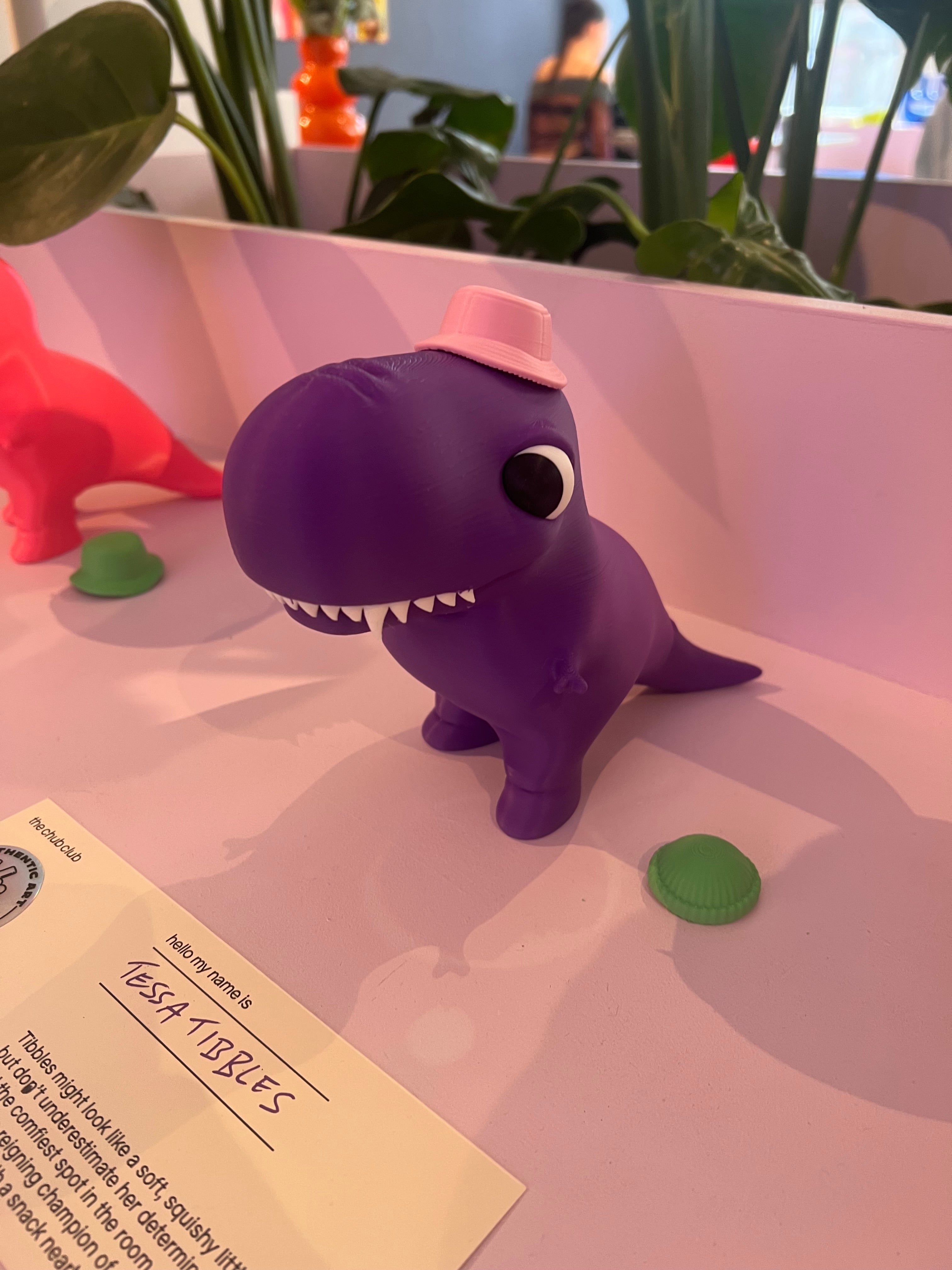 3D-Dino THE CHUB CLUB by YIPPIEHEY