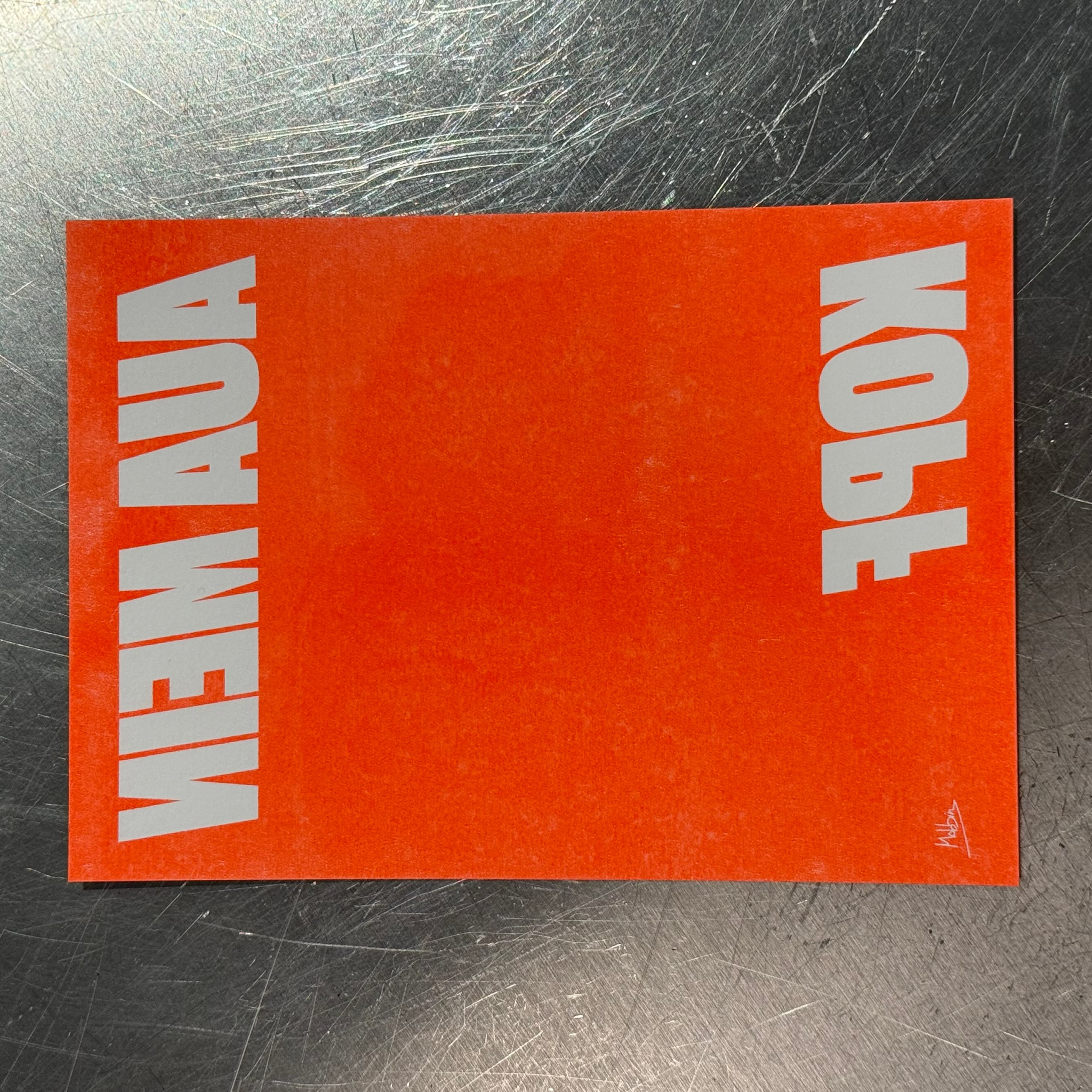 Postkarten - AUA MEIN KOPF