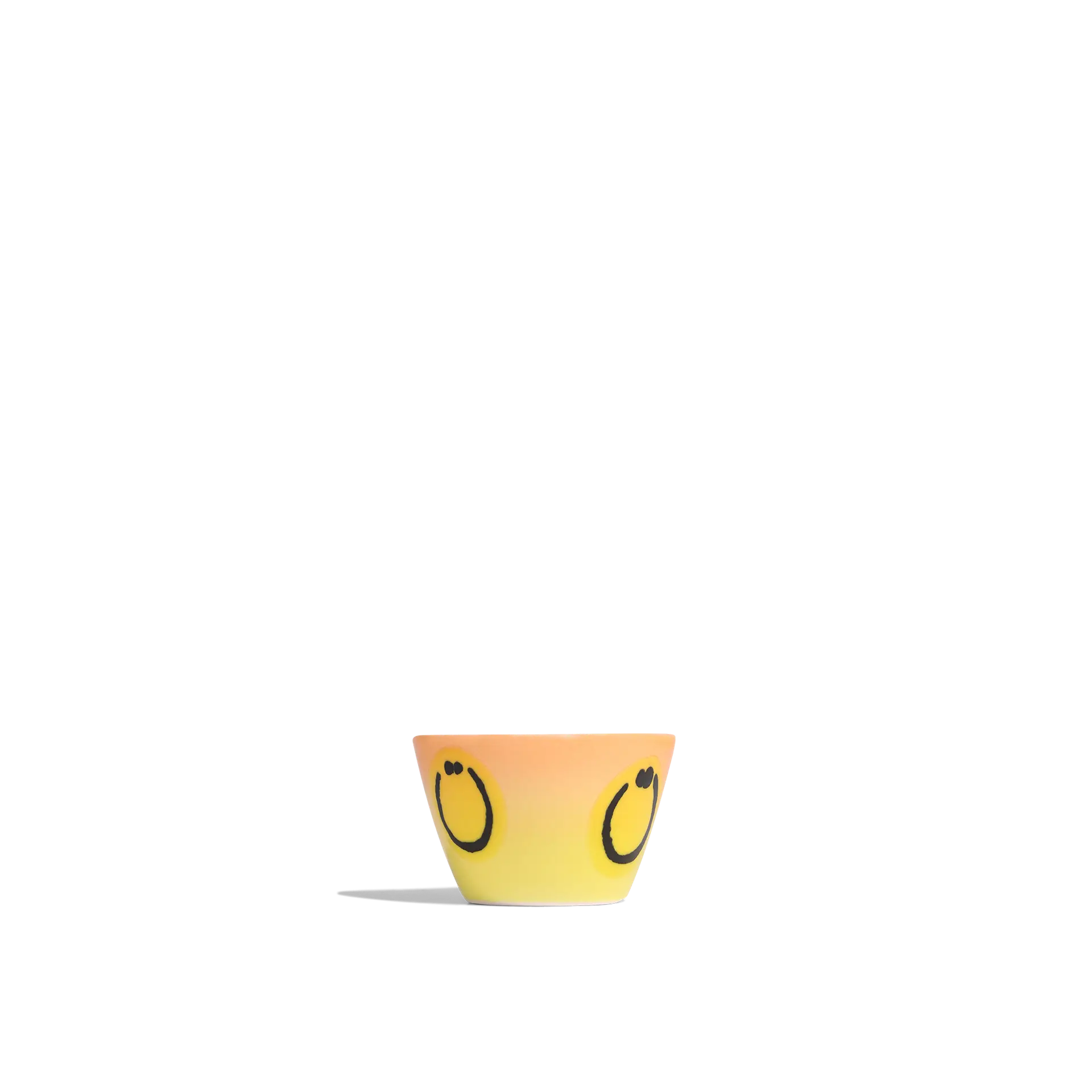 Super Cup Kawaii - Orange Yellow Gradient Smile