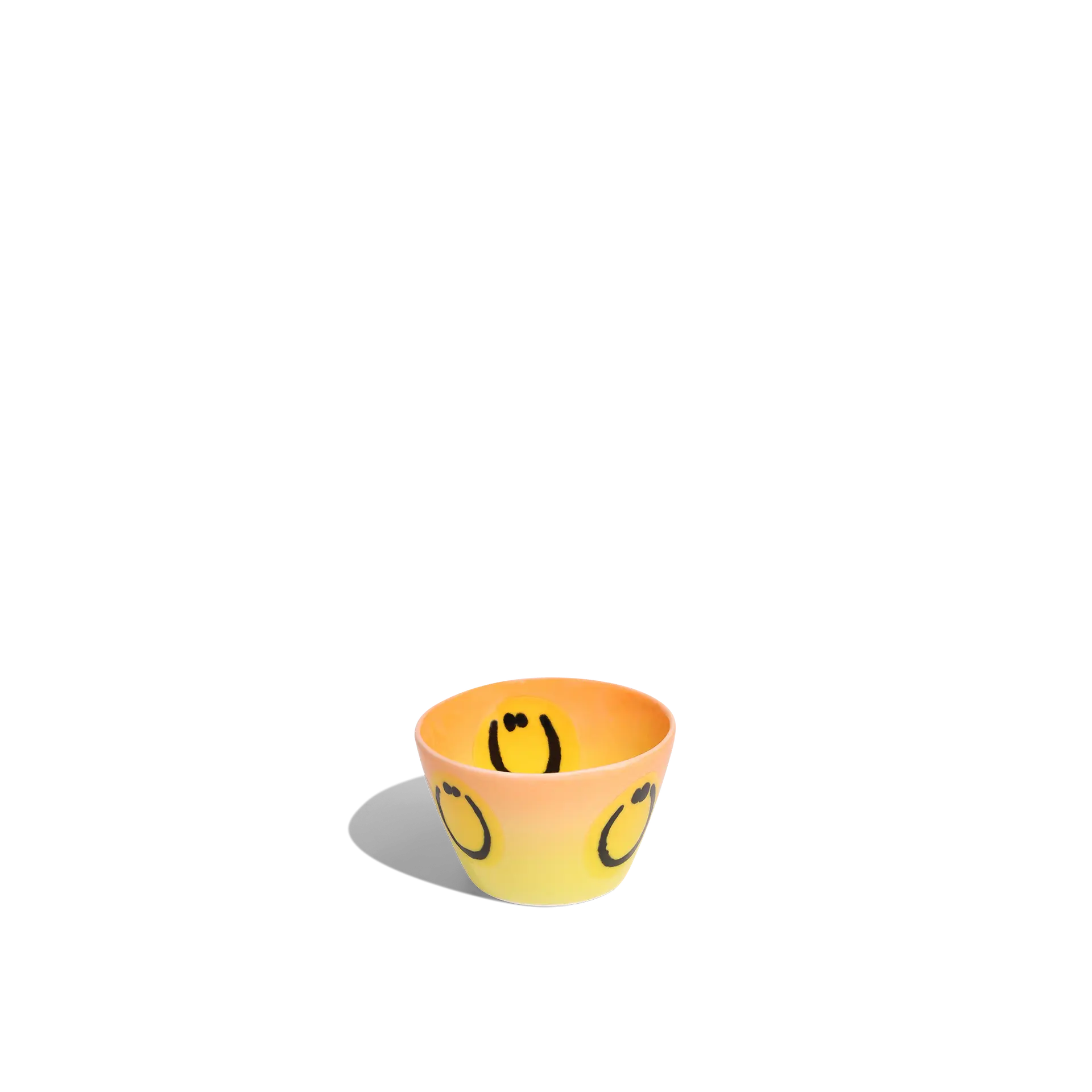 Super Cup Kawaii - Orange Yellow Gradient Smile
