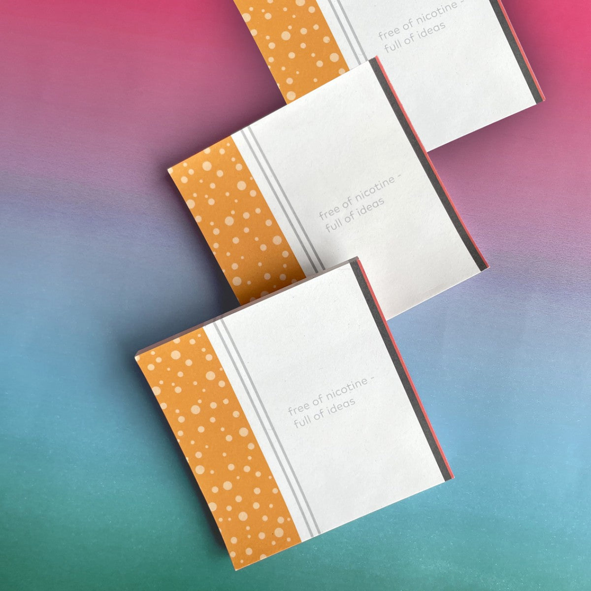 Notizblock zum Abgewöhnen - by Jan Simmerl Design