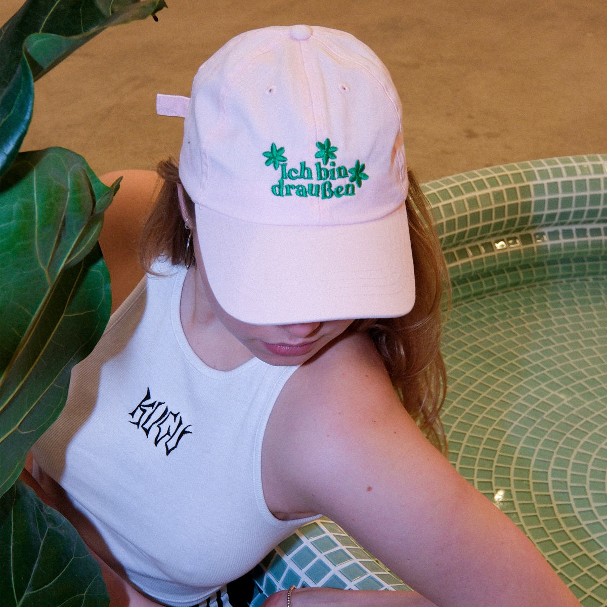 Ich bin draußen Cap