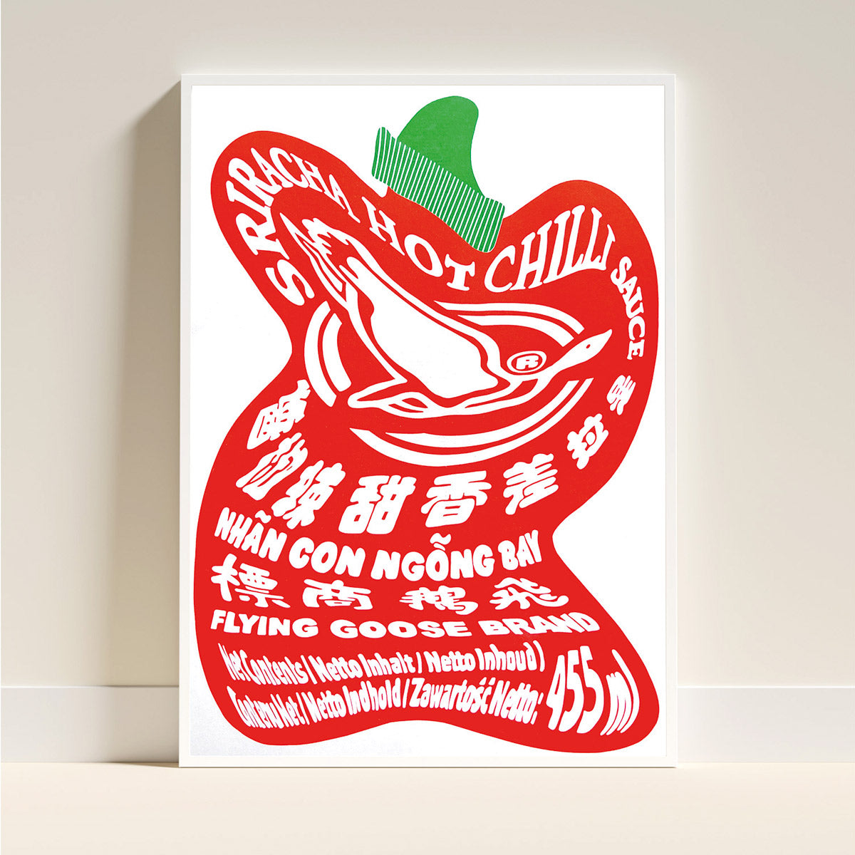 A3 Sriracha Risodruck - by Maria Knaub