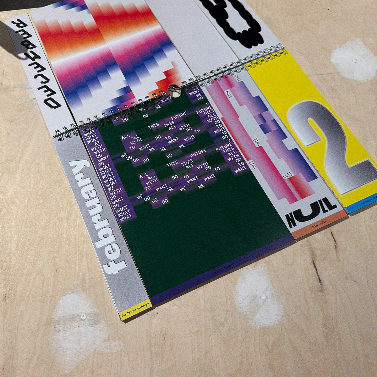 NEVER ENDING CALENDAR KUGU X trashforfame