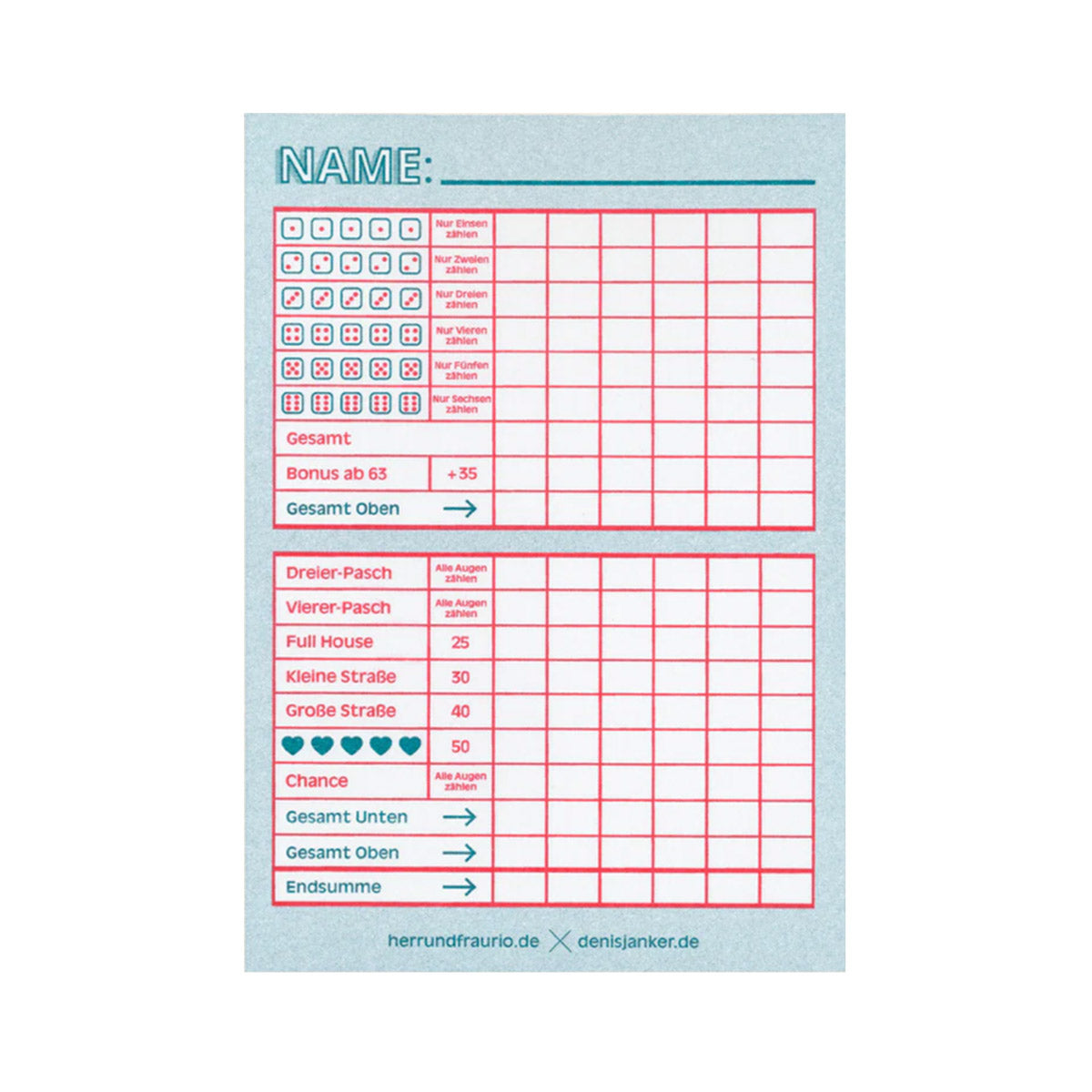 KNIFFELBLOCK - by Herr & Frau Rio