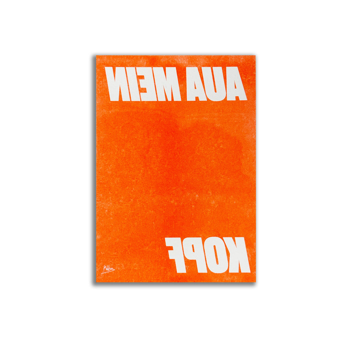 Postkarten - AUA MEIN KOPF