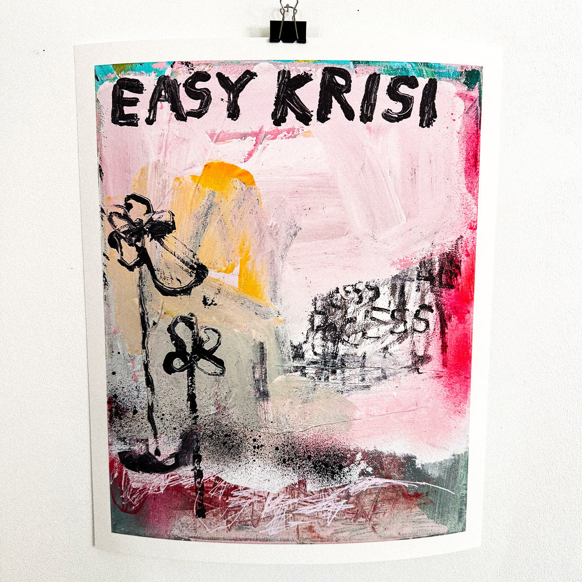 „easy krisi“ Print Elisa Klinkenberg x KUGU