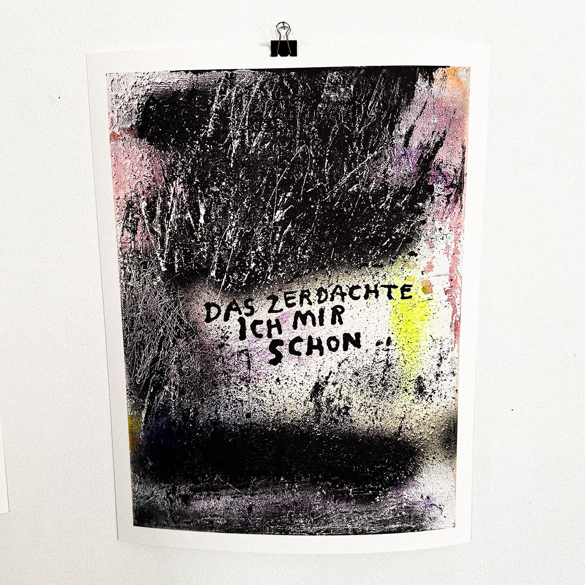 „Das zerdachte ich mir schon“ Print Elisa Klinkenberg x KUGU
