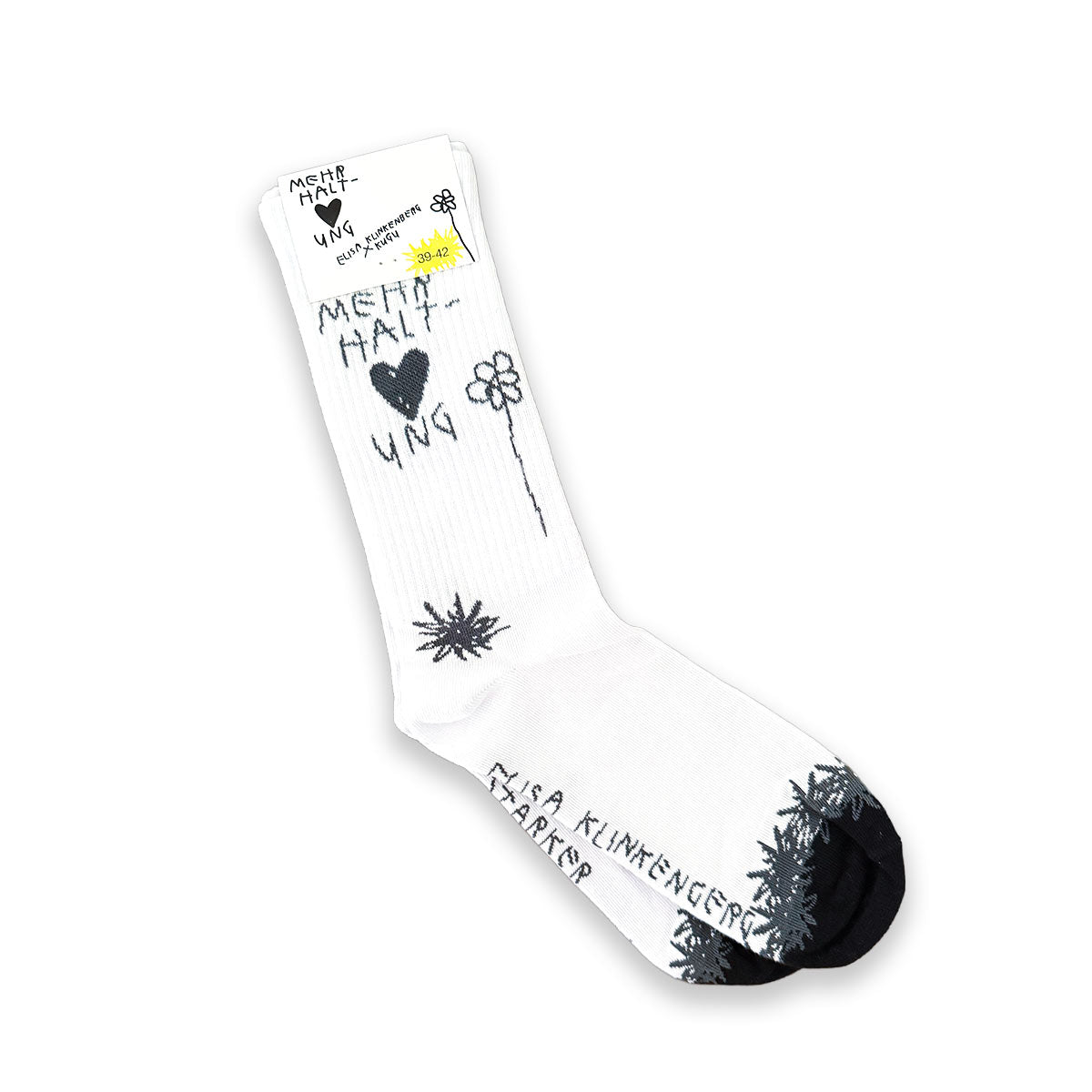 „Mehr Haltung“ Socken Elisa Klinkenberg x KUGU
