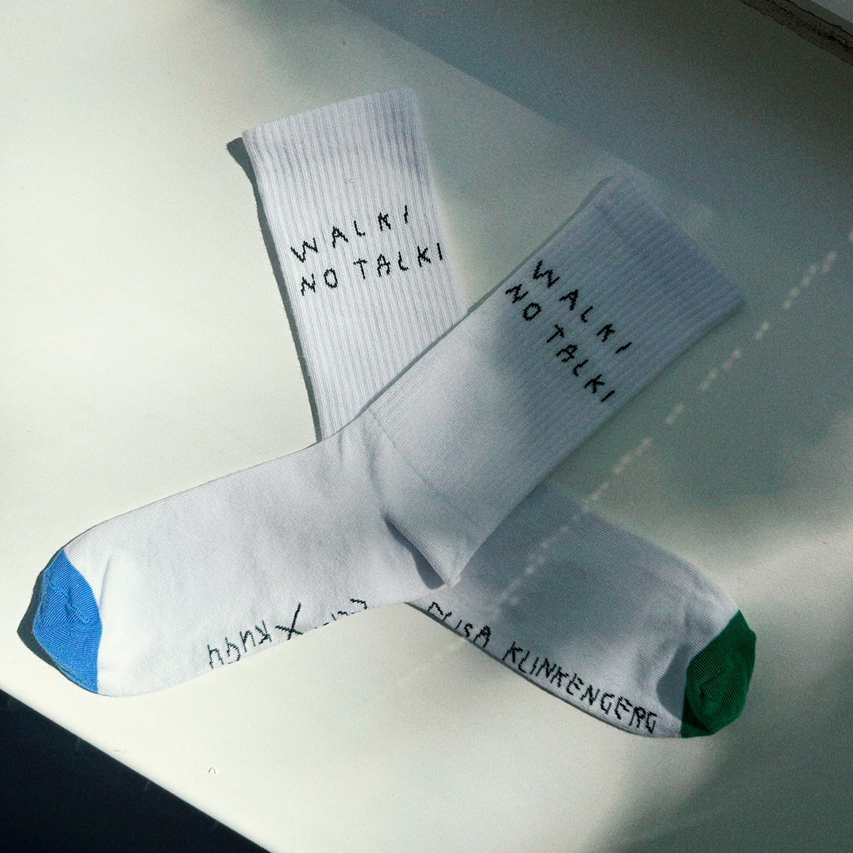 „walki no talki“ Socken Elisa Klinkenberg x KUGU