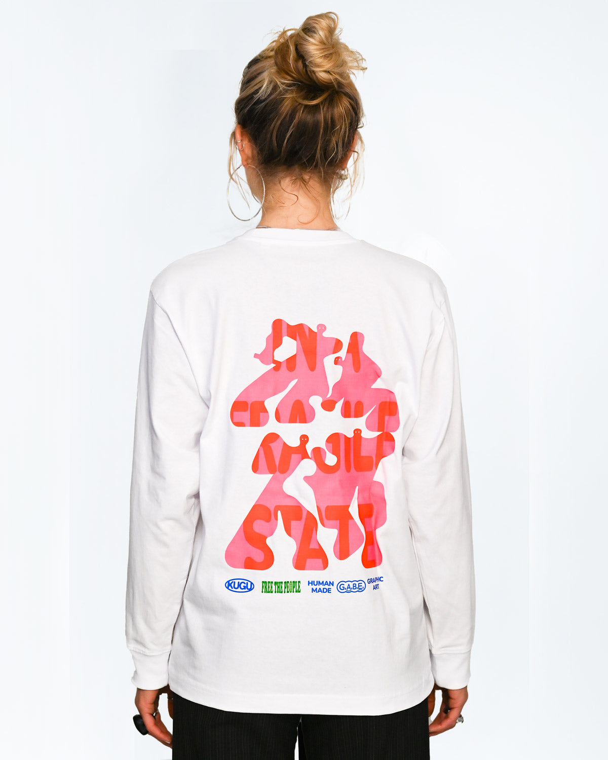 In a fragile state Longsleeve - KUGUxG.A.B.E