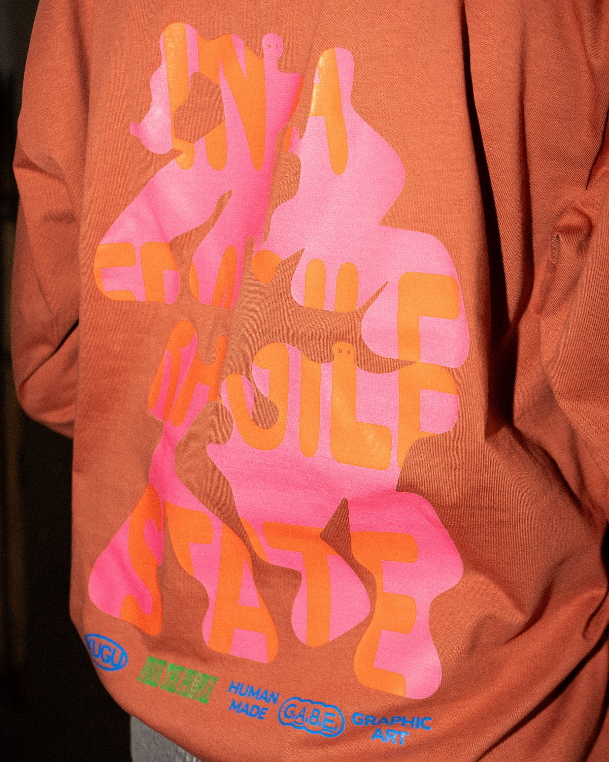 KUGUxG.A.B.E - In a fragile state Longsleeve