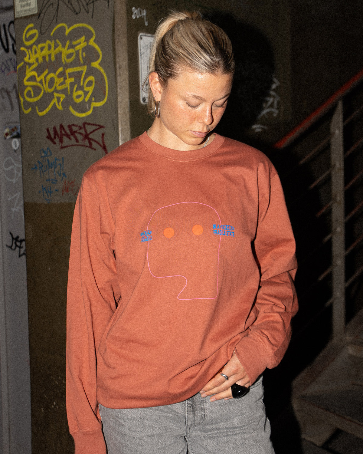 KUGUxG.A.B.E - In a fragile state Longsleeve