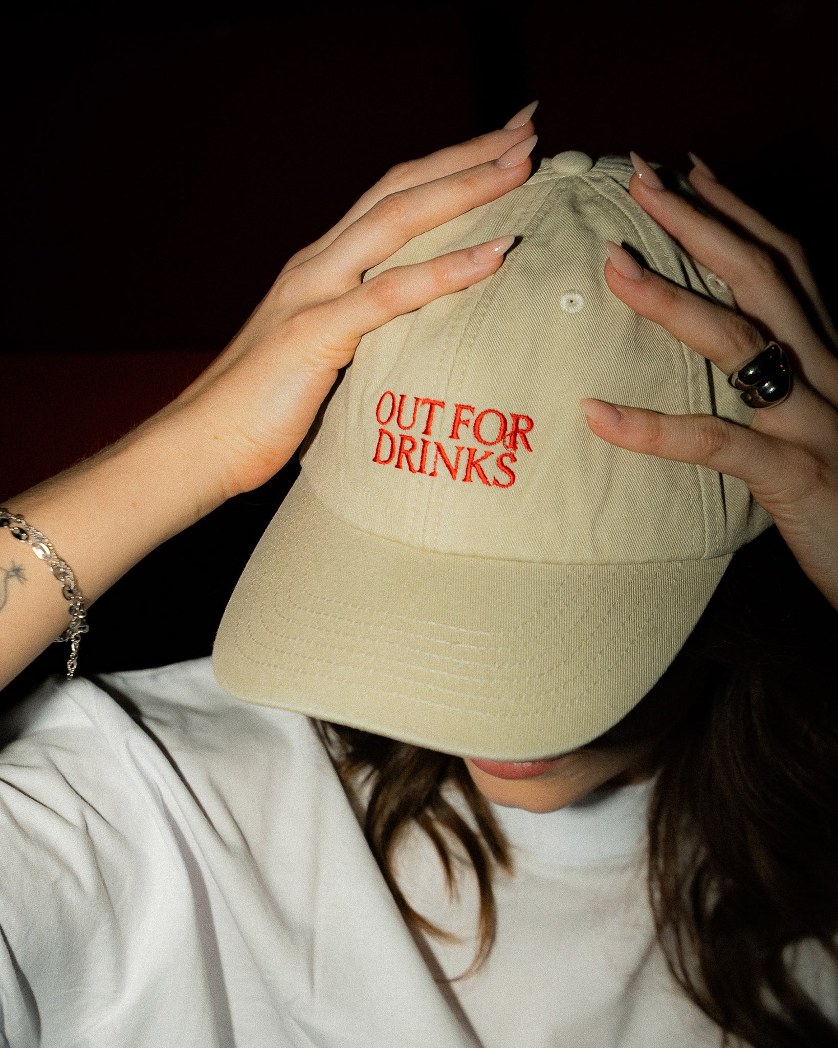 OUT FOR DRINKS Cap - by KUGU Studio