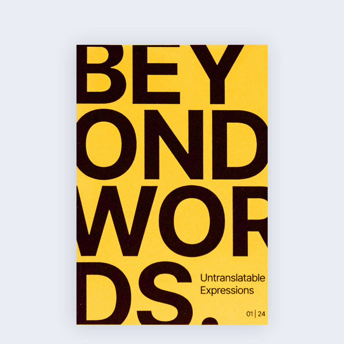 BEYOND WORDS - by Patti Stebel