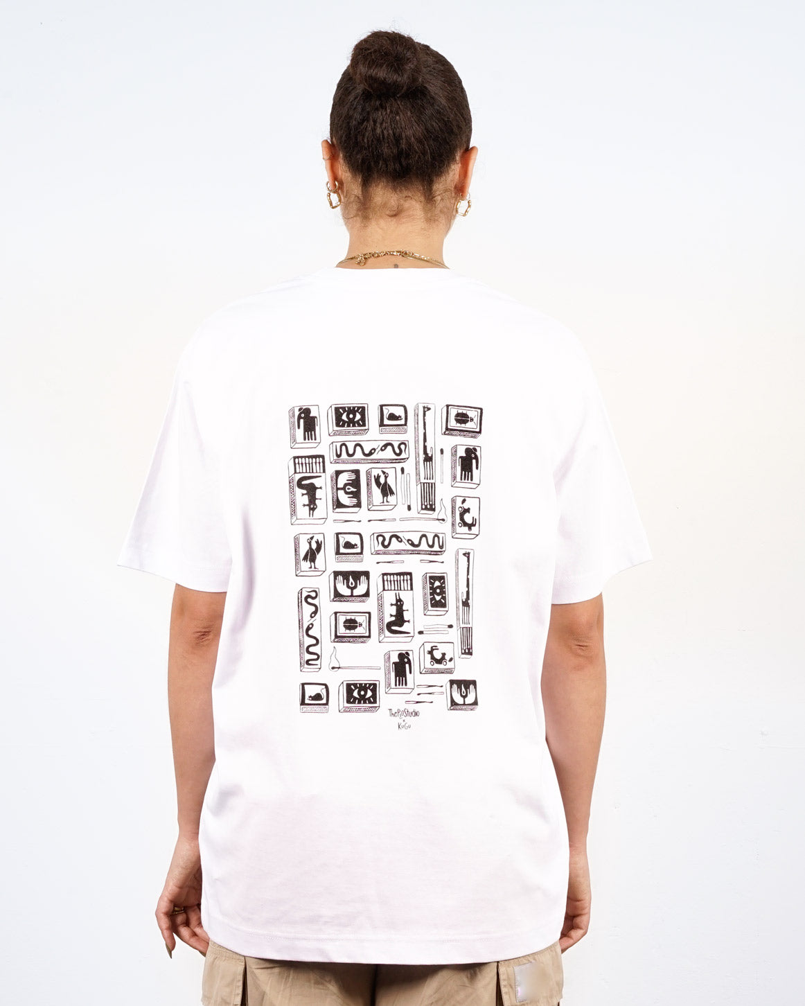 Streichholzschachteln Shirt - KUGU x thepiostudio