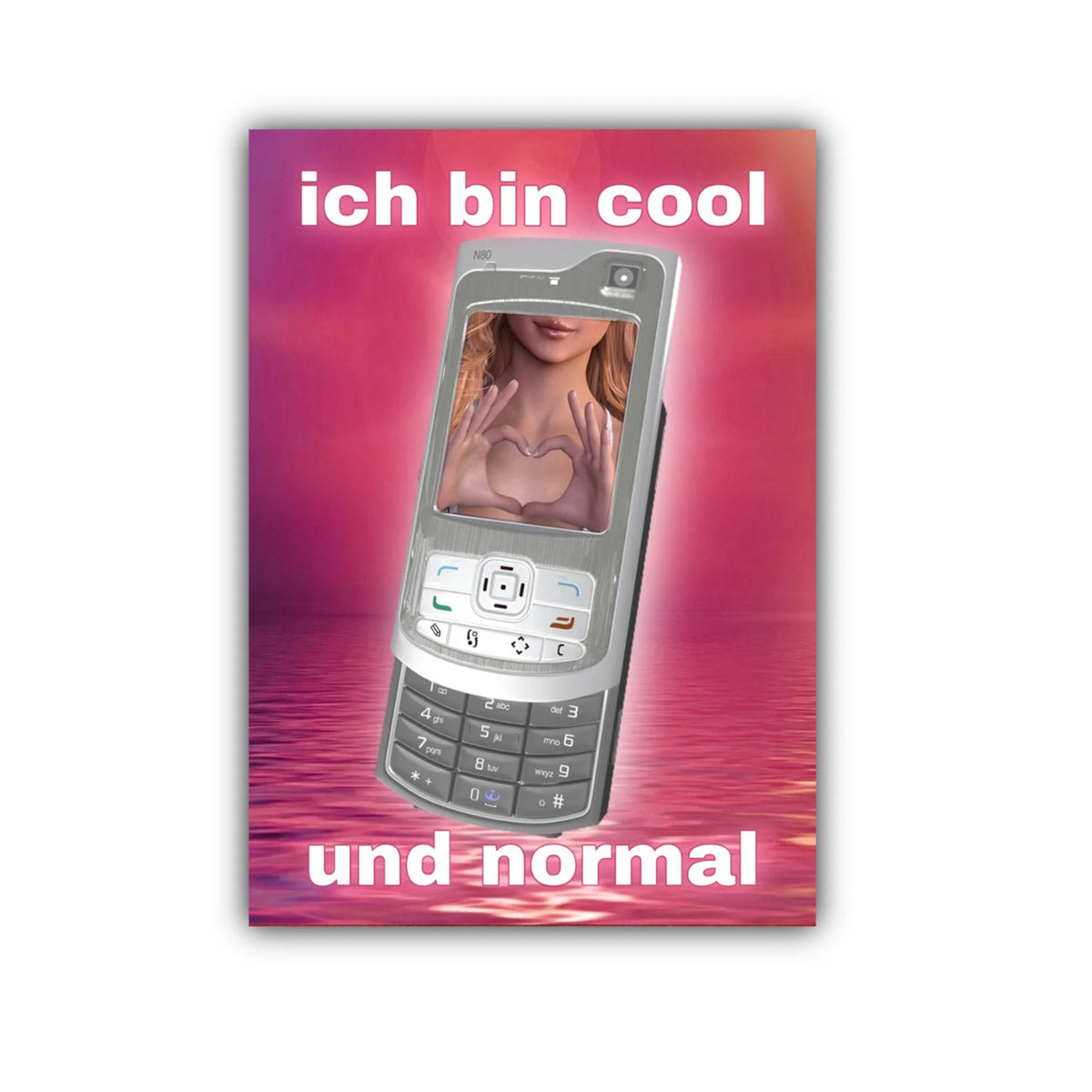 A3 ich bin cool und normal - by Affirmationen.de
