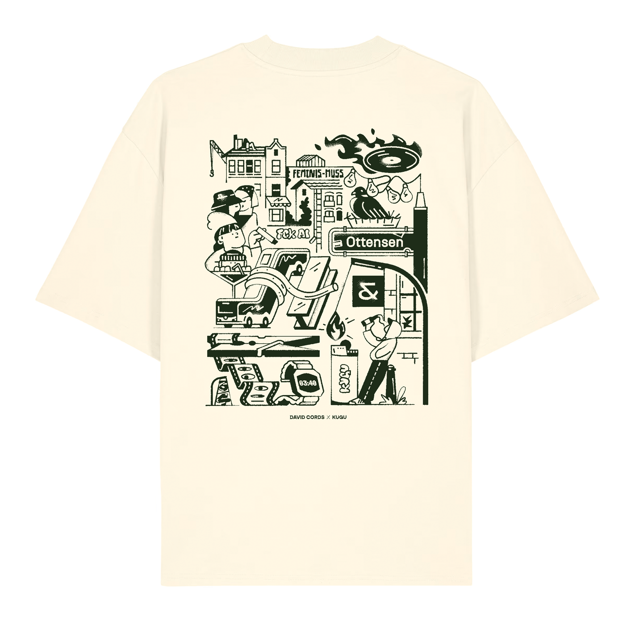 Ottensen Shirt by David Cords X KUGU