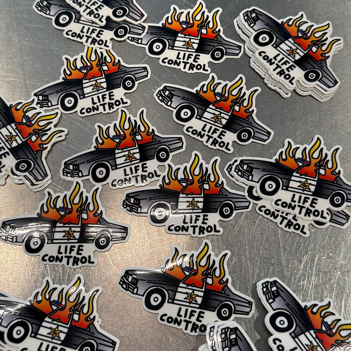 Life Control Sticker