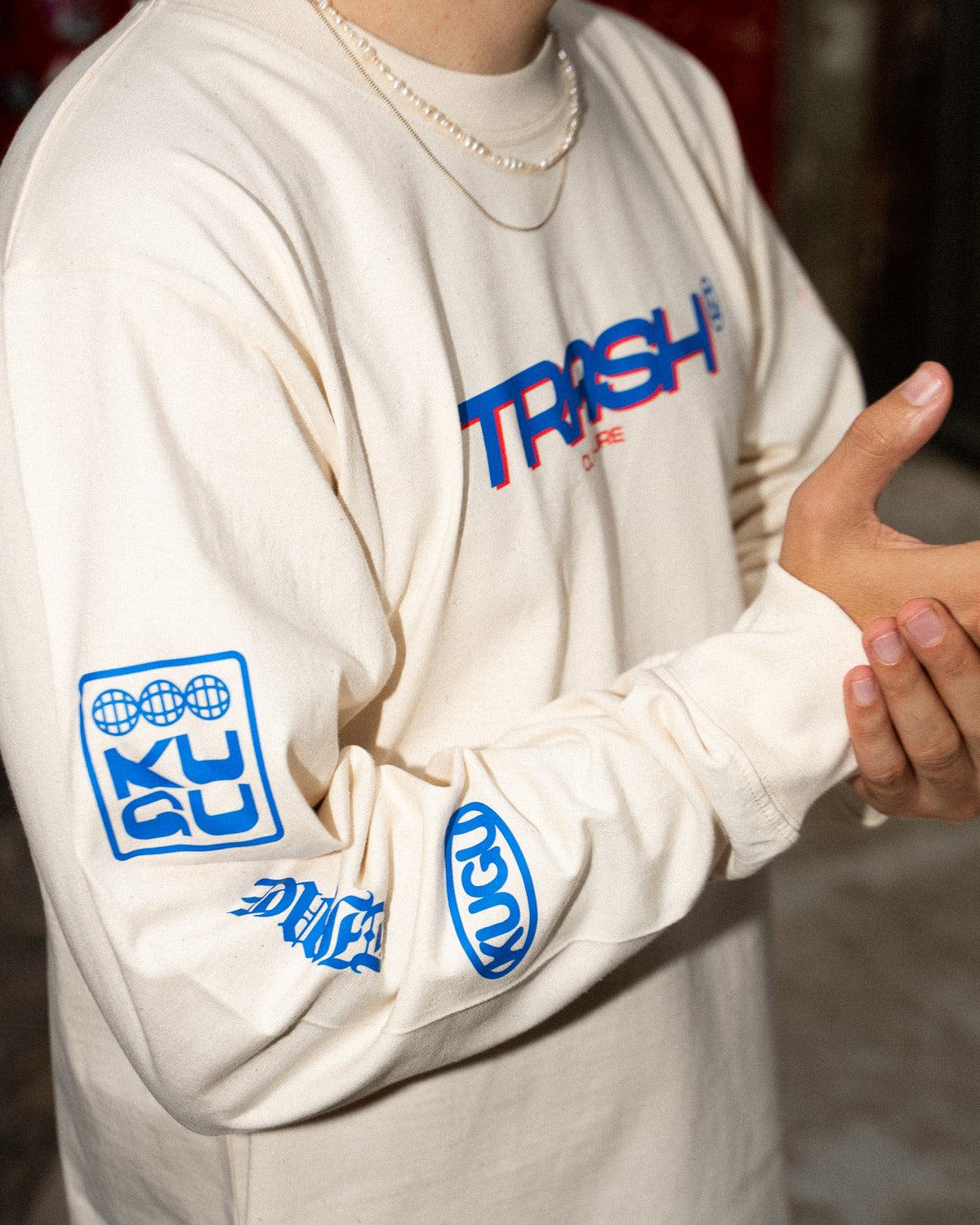 Trash Culture Longsleeve - by KUGU Studio