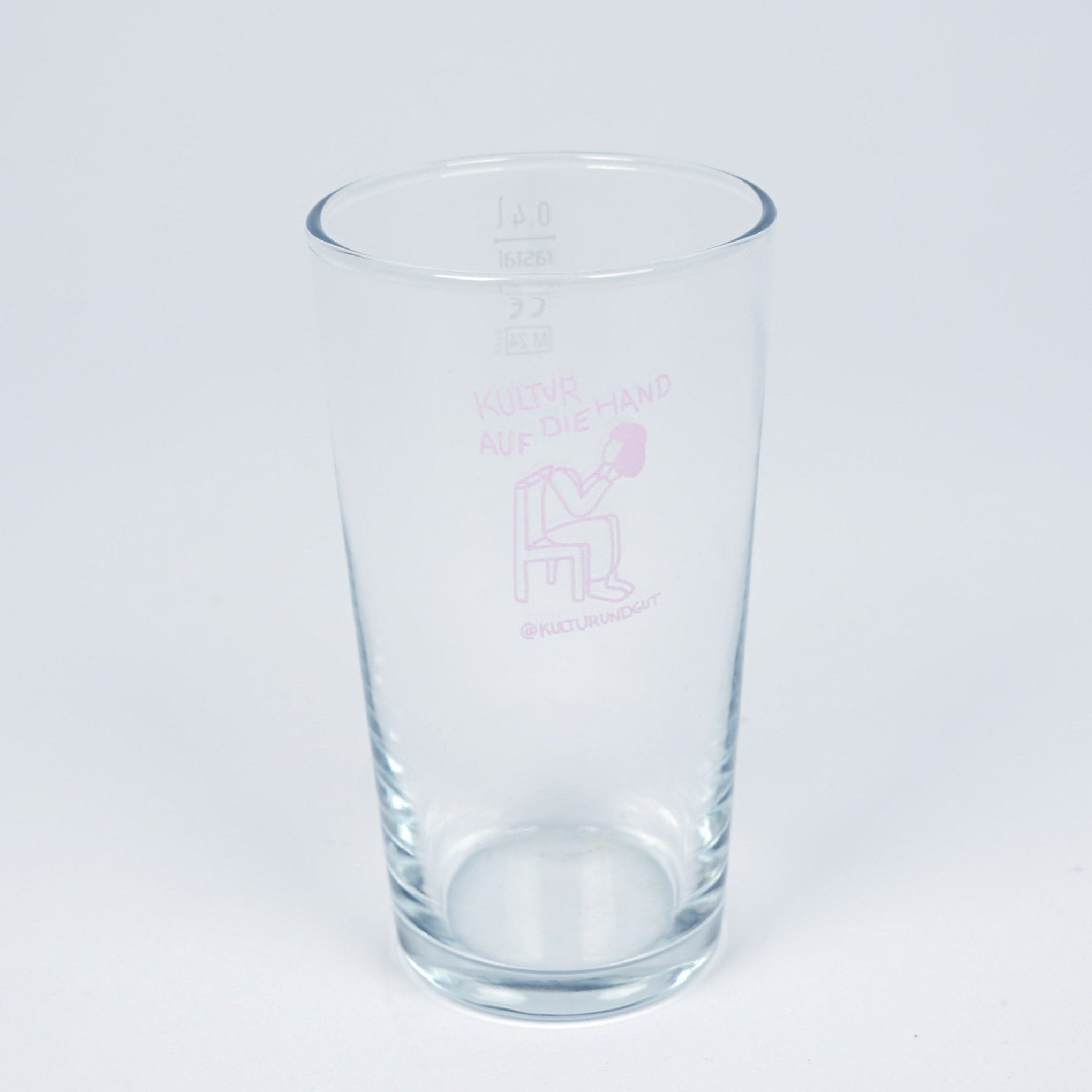 Longdrinkglas rosa