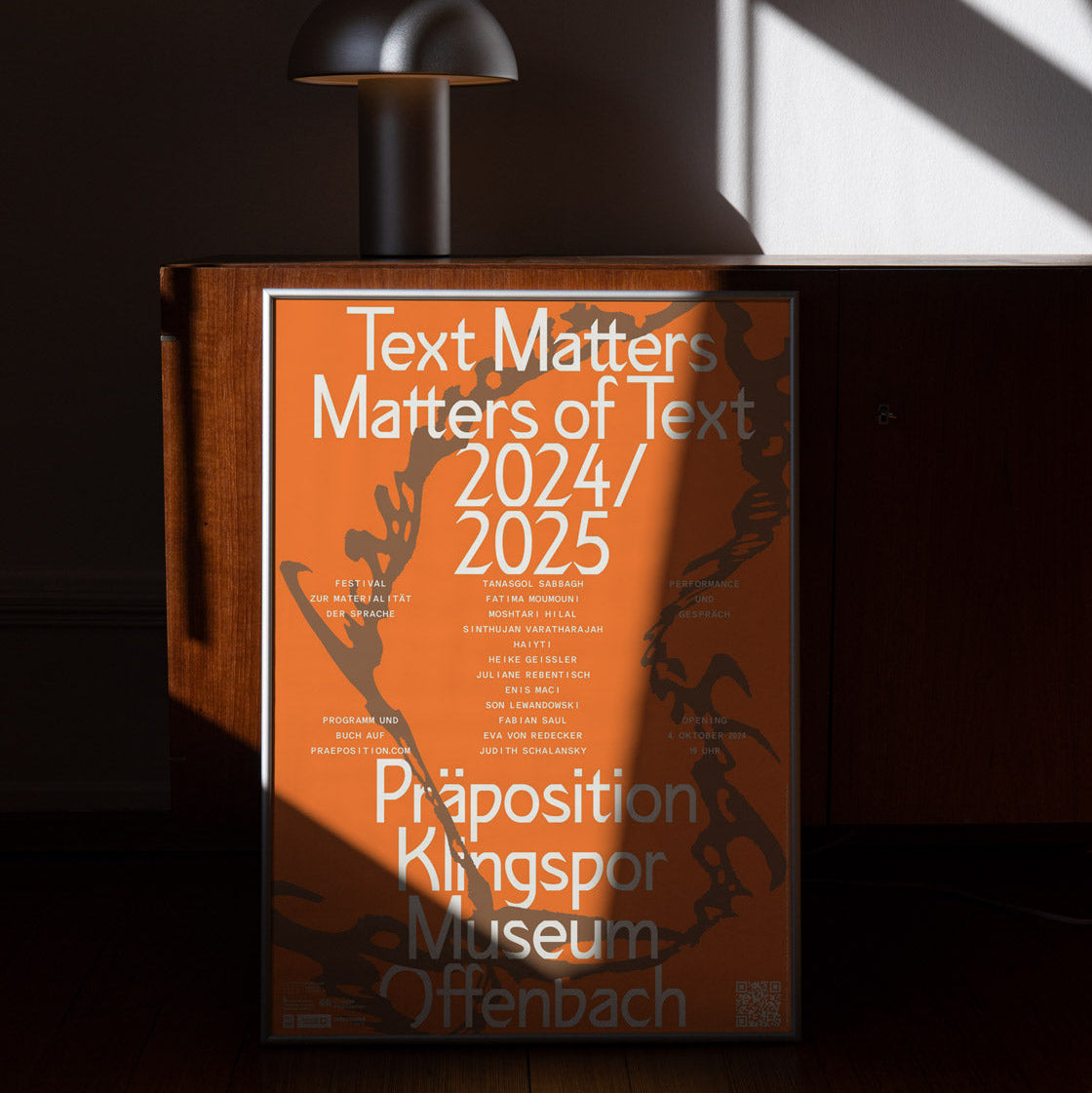 A1 Text Matters: Matters of Text 2024/25 - by PRÄPOSITION