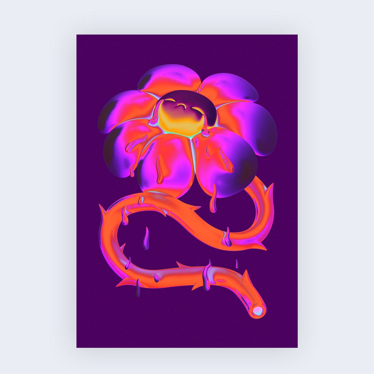 50x70cm Cry - by YIPPIEHEY - doppelseitig