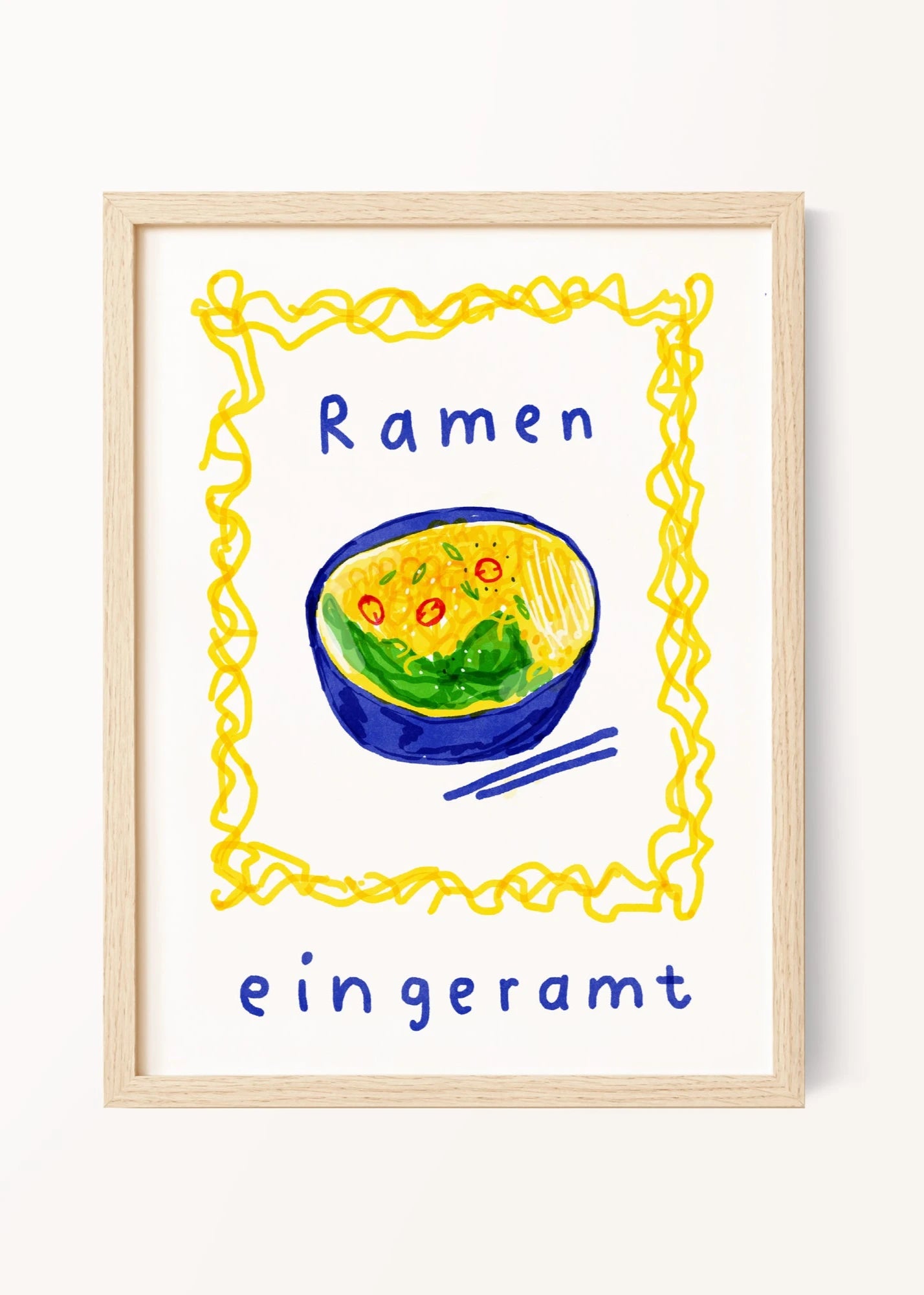 Ramen eingeramt - by finallyfoundagoodusername