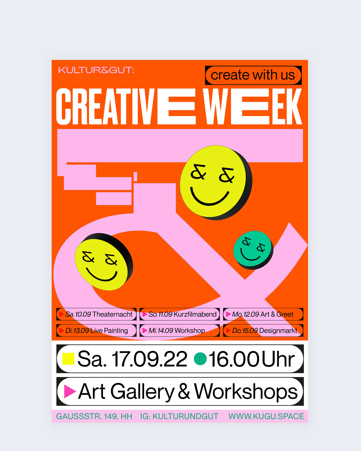 Kopie von KUGU Plakat "Creative Week" September 2022