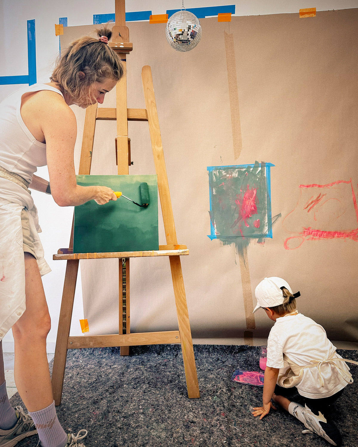 Malen mit Acryl für Eltern+Kinder
