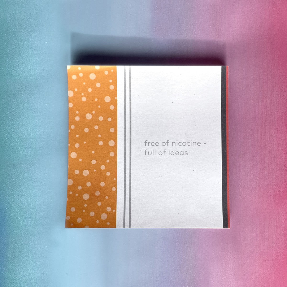Notizblock zum Abgewöhnen - by Jan Simmerl Design